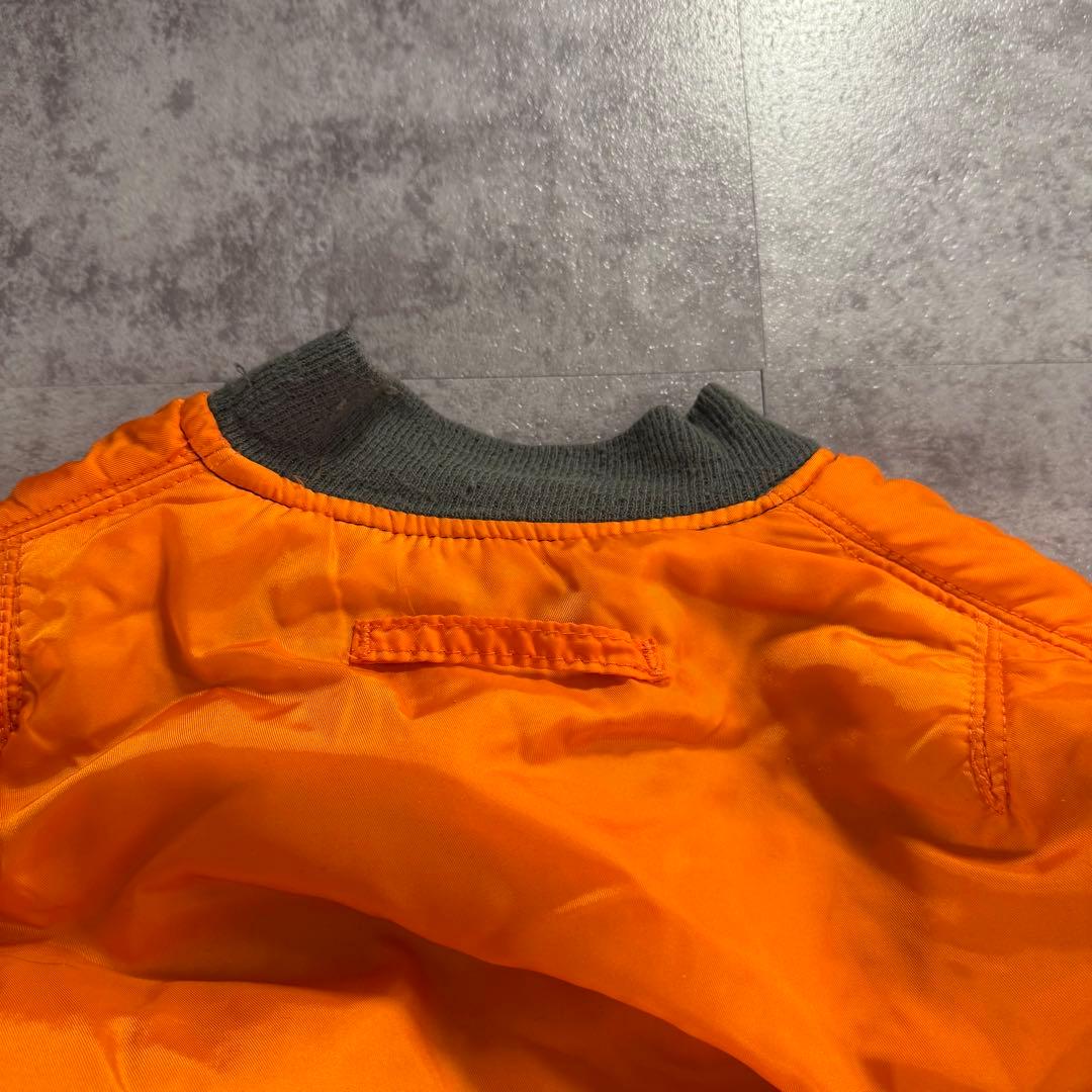 90s アルファインダストリーズ MA-1 usa カーキオリーブ S