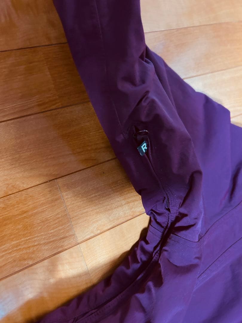 美品★ROXY スノーボードジャケット 防水10K パープル　Ｌ　スキー　ウェア