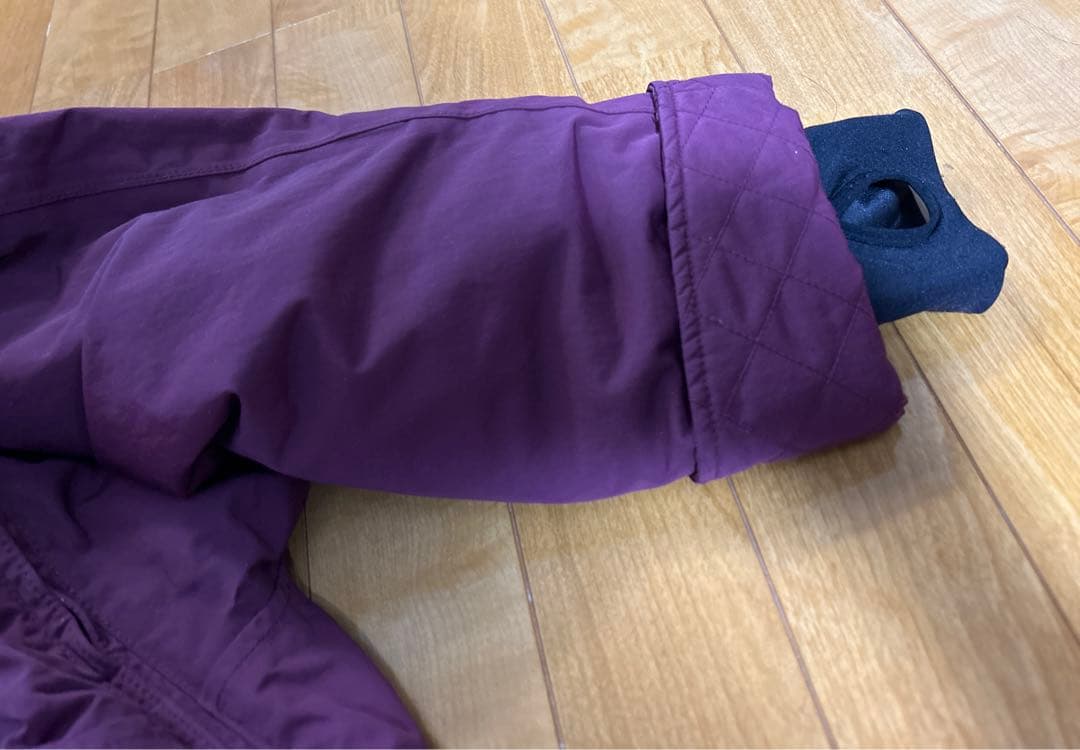 美品★ROXY スノーボードジャケット 防水10K パープル　Ｌ　スキー　ウェア