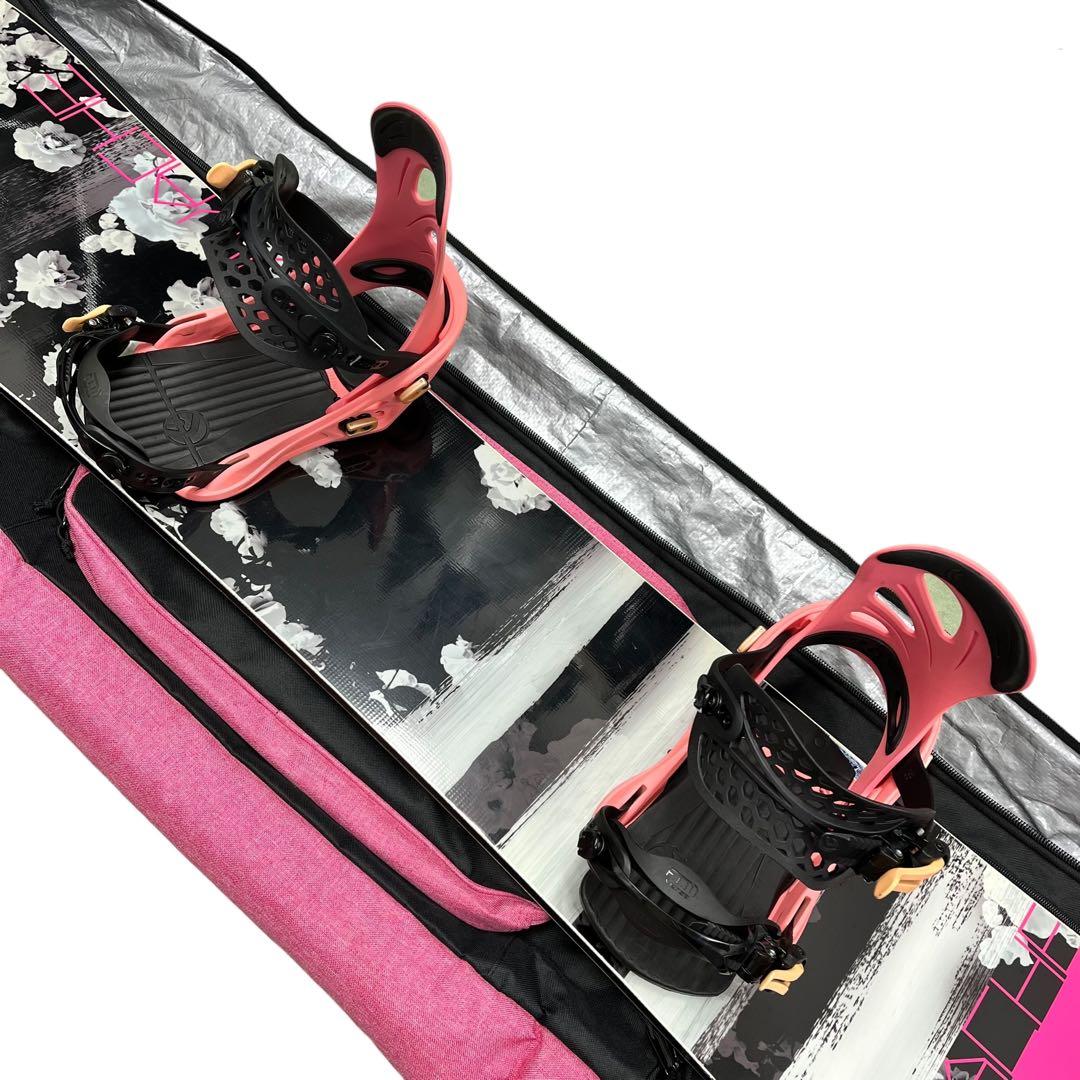 【美品】COSMIC SURF 141 ビンディング FLUX ケース付き☆