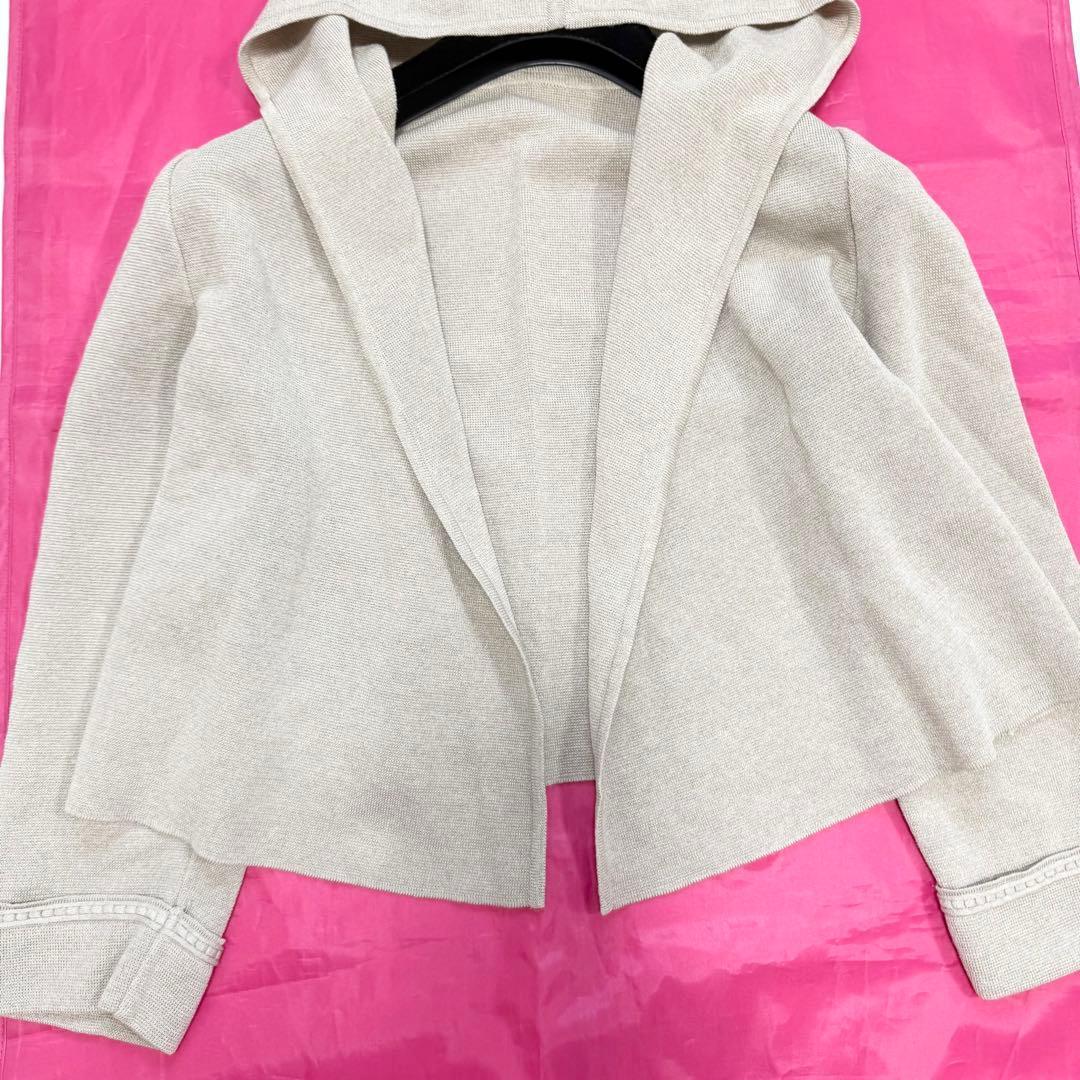 【美品✨】フォクシー　羽織り　フード　Short Hoodie フリーサイズ