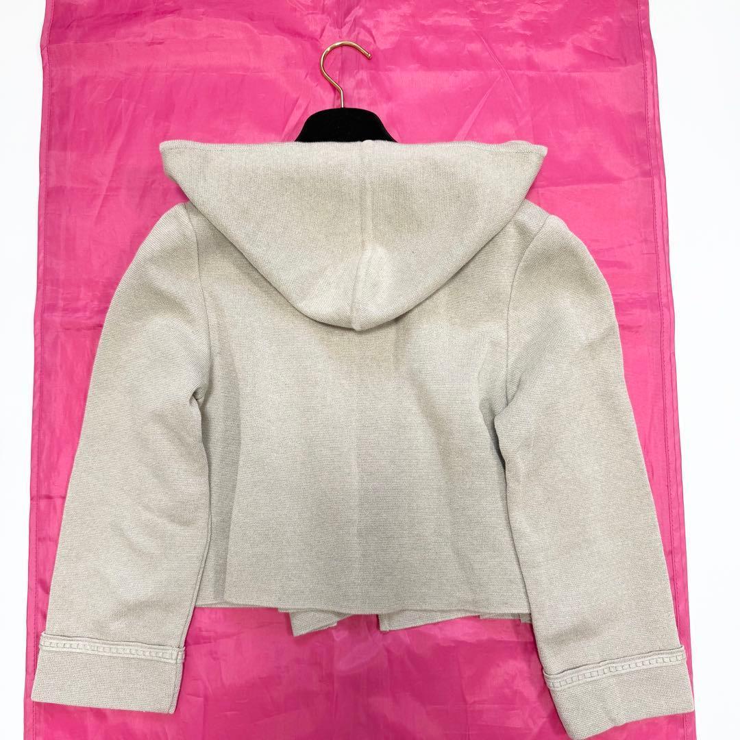 【美品✨】フォクシー　羽織り　フード　Short Hoodie フリーサイズ