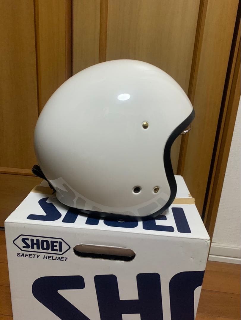 美品SHOEI J.O ジェットヘルメット ホワイト