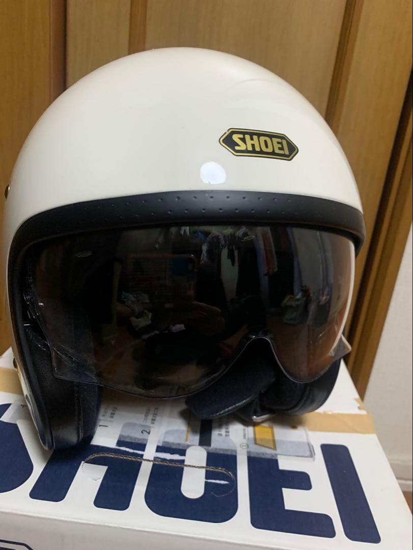 美品SHOEI J.O ジェットヘルメット ホワイト