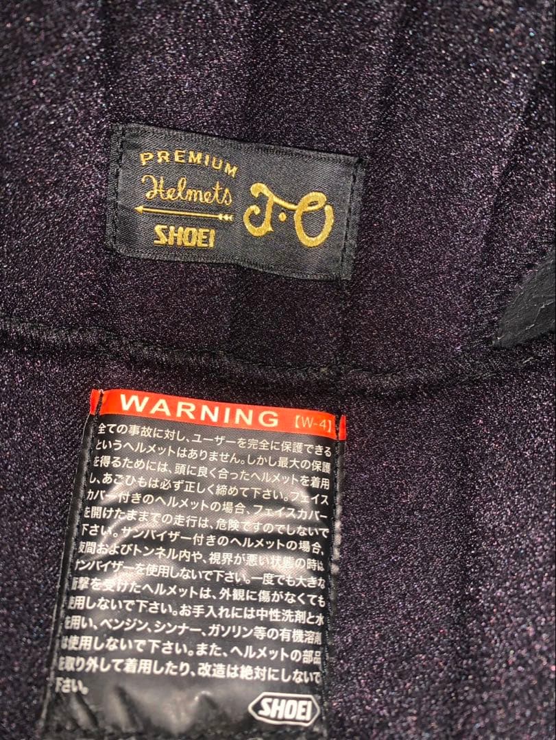 美品SHOEI J.O ジェットヘルメット ホワイト