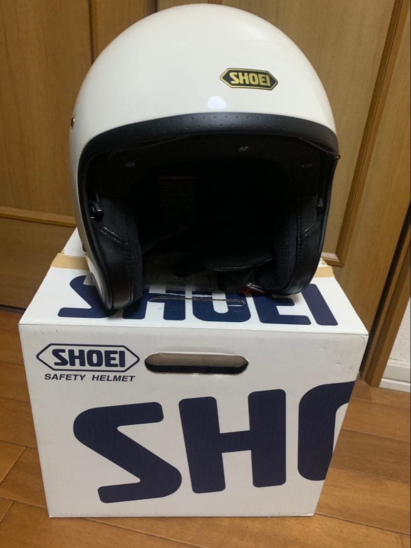 美品SHOEI J.O ジェットヘルメット ホワイト