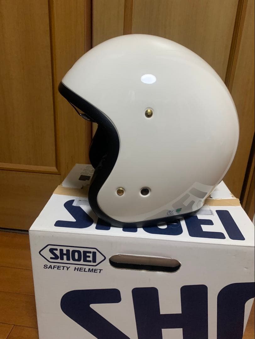 美品SHOEI J.O ジェットヘルメット ホワイト