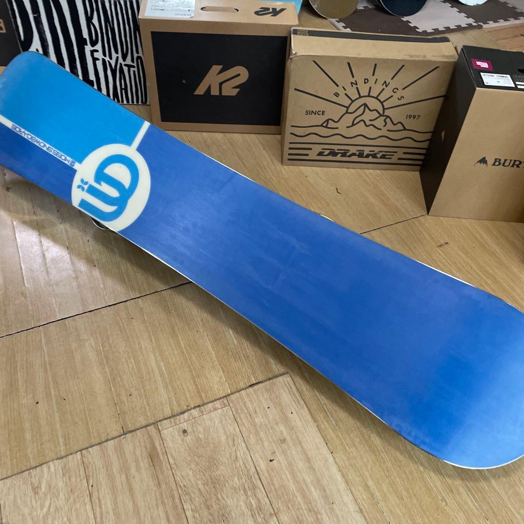 MOSS　良質国産　モス　程度良好スノーボードセット　バイン付