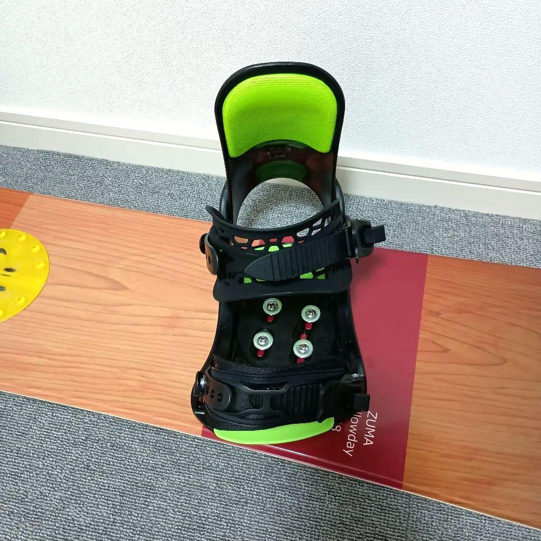 スノーボードセット ZUMA 138cm Mellowday S/M