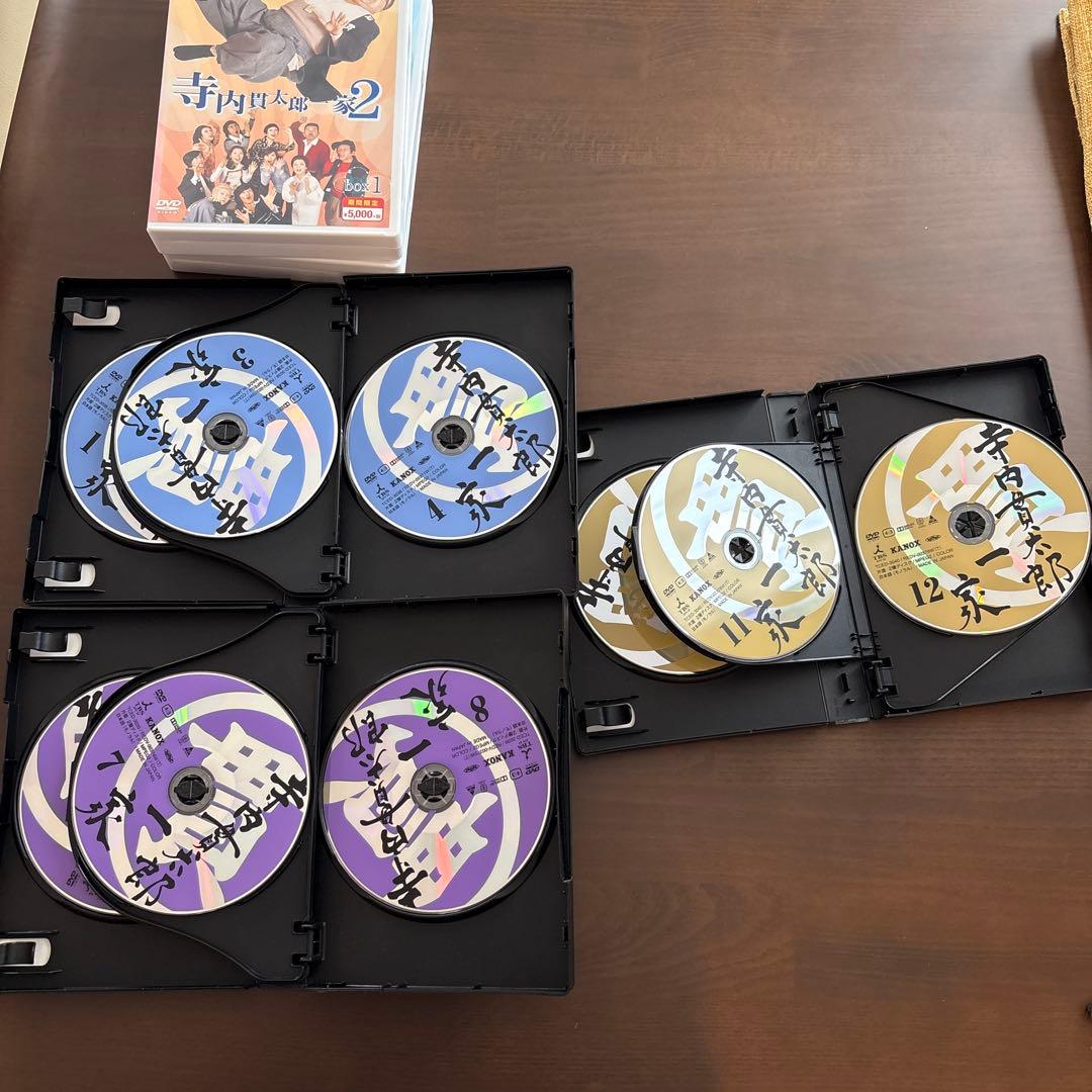 寺内貫太郎一家　シリーズ　DVDボックス　5冊セット