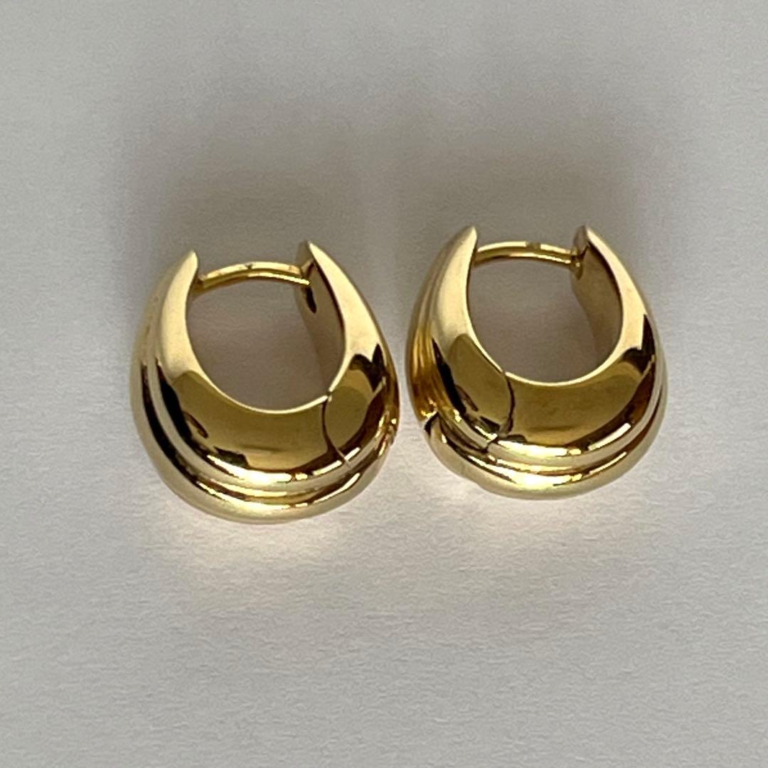 TOM WOOD トムウッド Ice Hoop Medium Line ピアス