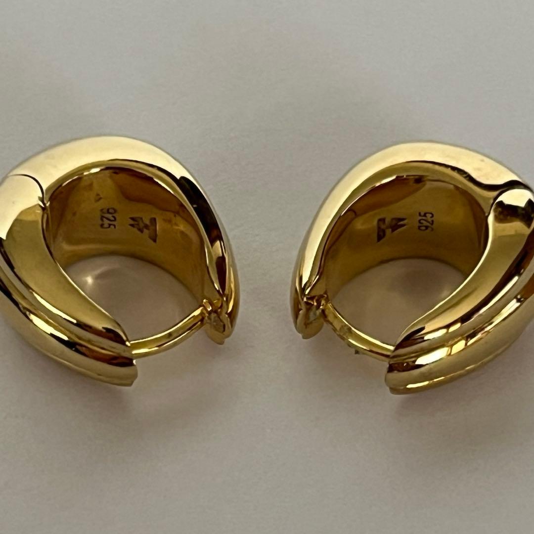 TOM WOOD トムウッド Ice Hoop Medium Line ピアス