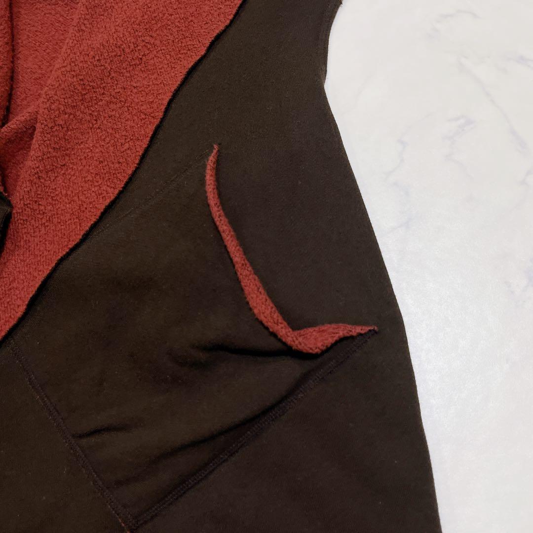 美品✨ヨーガンレール 変形デザインジレ ベスト 希少ヤク毛