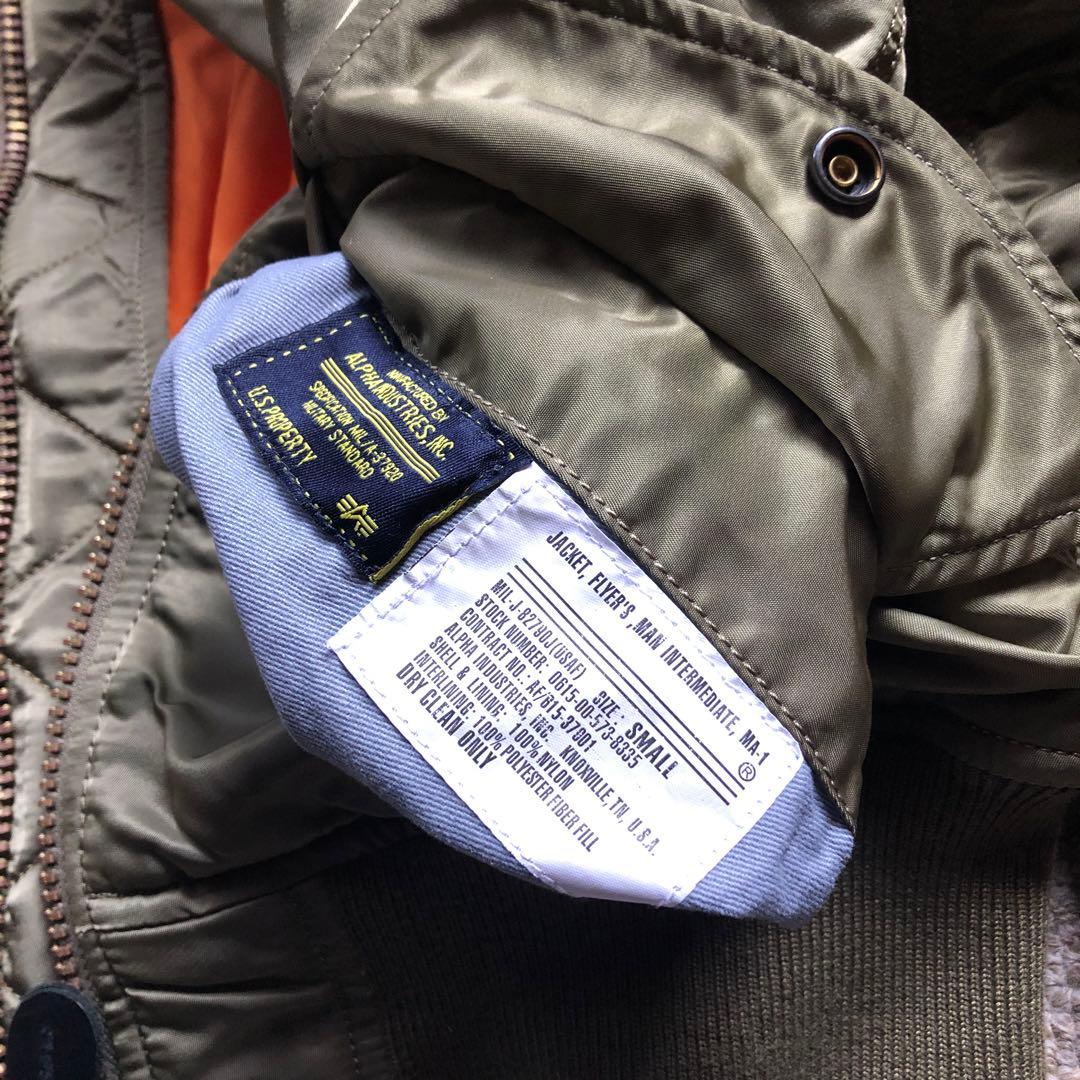 専用です ALPHA ma1 スリムフィット Sサイズ