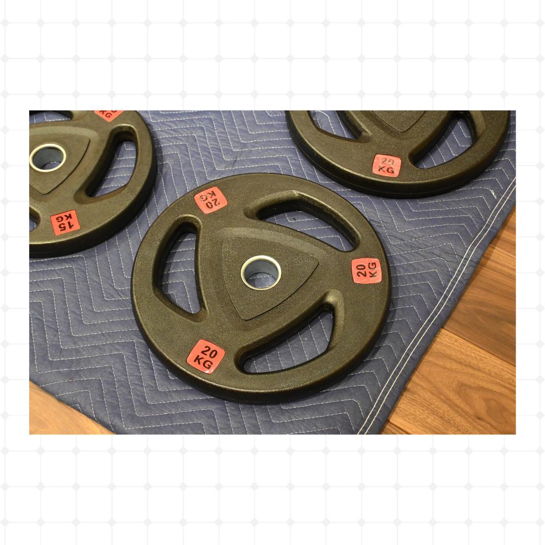 【新潟市引取限定】オリンピックプレート120kgセット