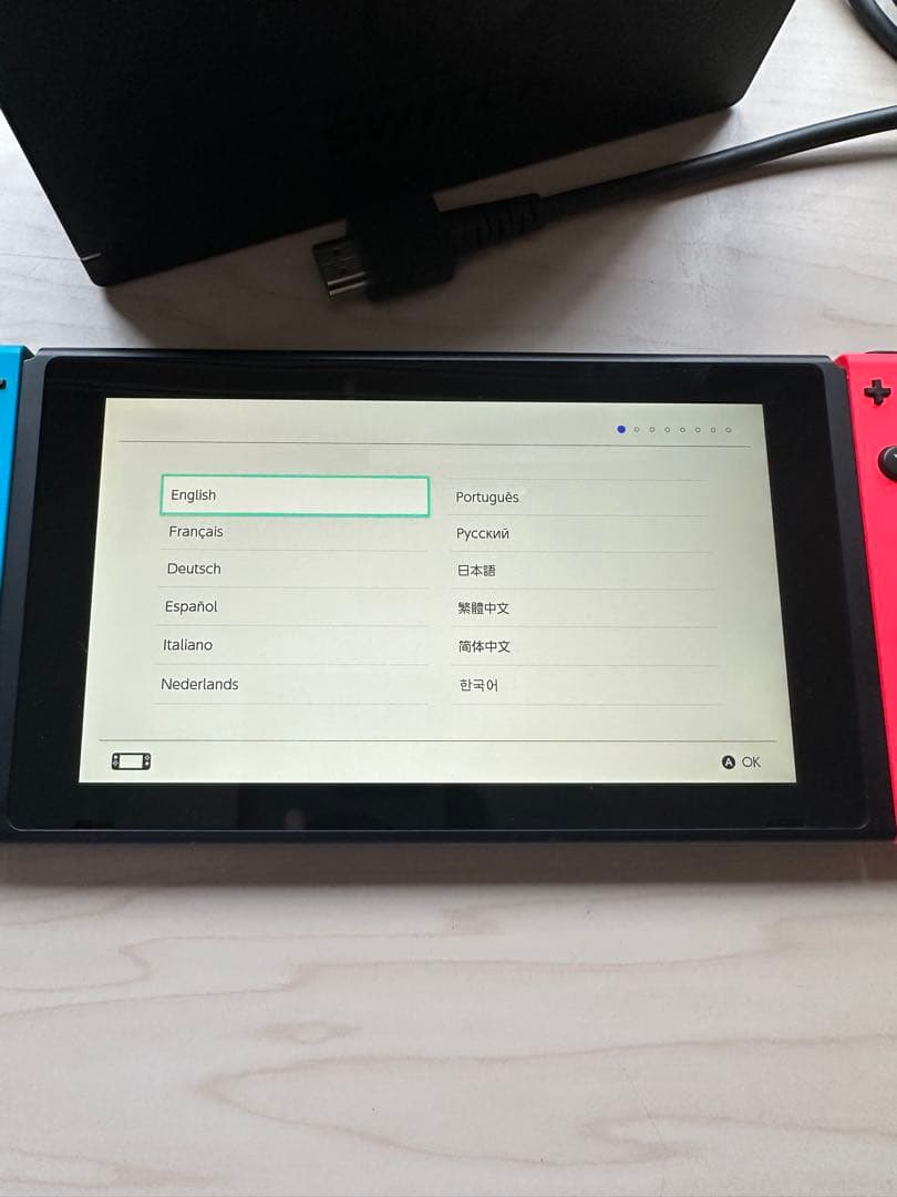 Nintendo Switch_本体＋付属品