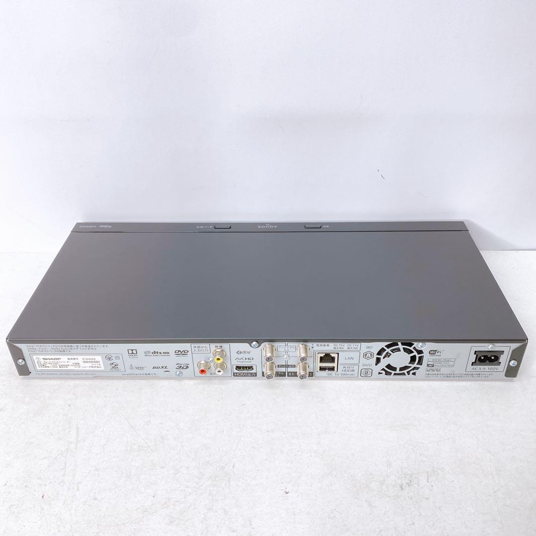シャープ BDレコーダー　2番組録画　W録 BD-NW1000 1TB A299