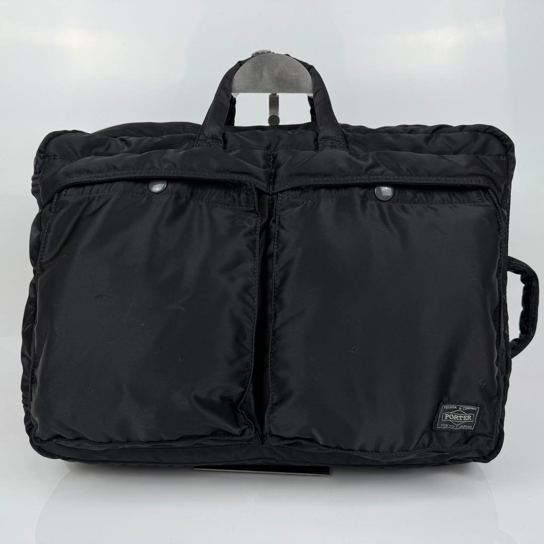【A4対応】PORTER ポーター タンカー リュック ビジネスバッグ ブラック