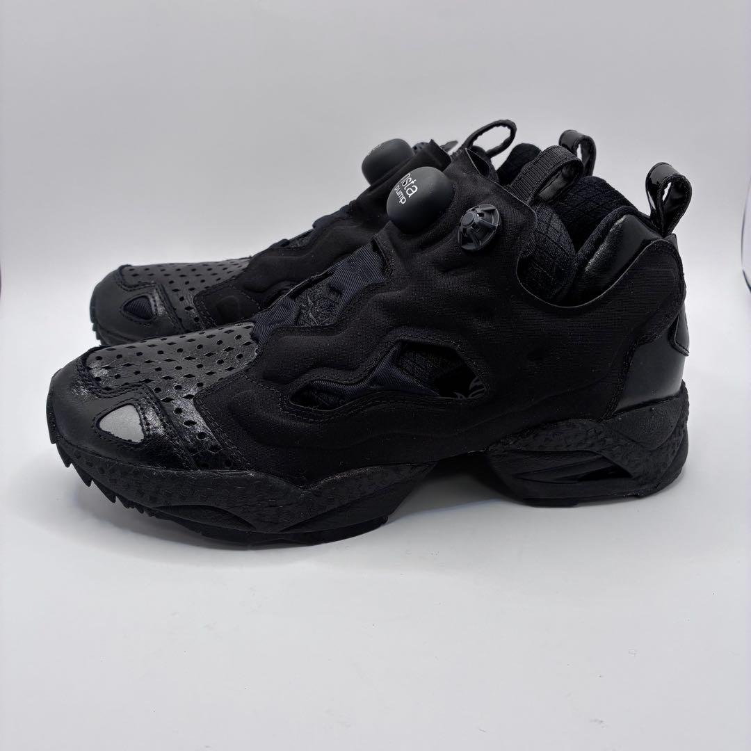 新品ReebokリーボックINSTAPUNPFURYポンプスニーカーブラック