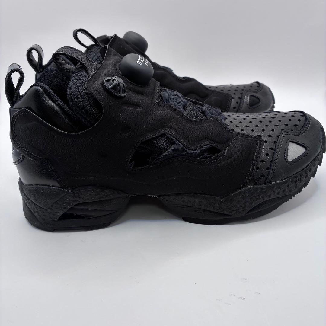 新品ReebokリーボックINSTAPUNPFURYポンプスニーカーブラック
