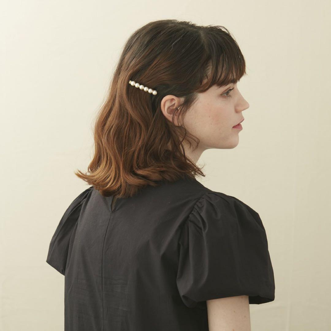 ALEXANDRE DE PARIS パール ヘアピン