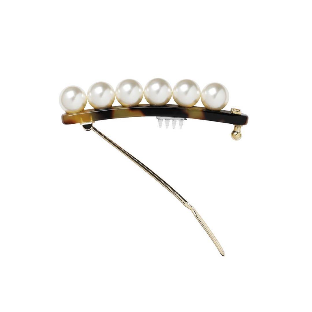 ALEXANDRE DE PARIS パール ヘアピン