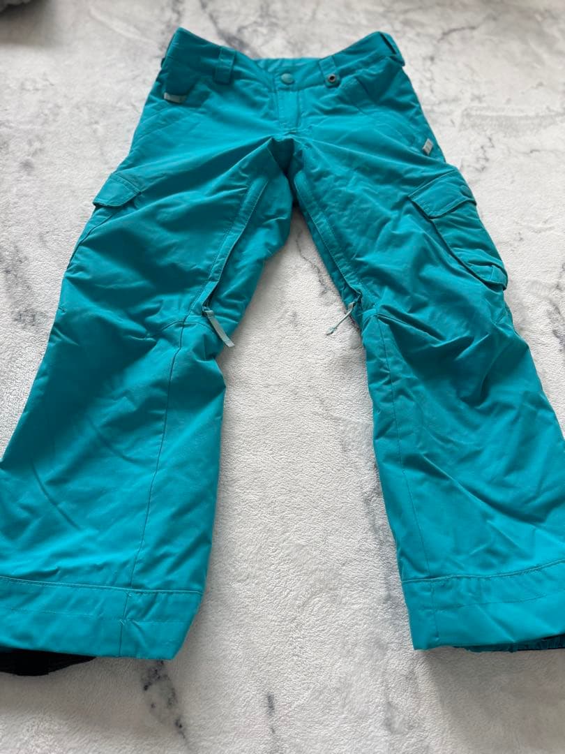 美品Burton子どもスノーボードウェアキッズSセットアップ120130140