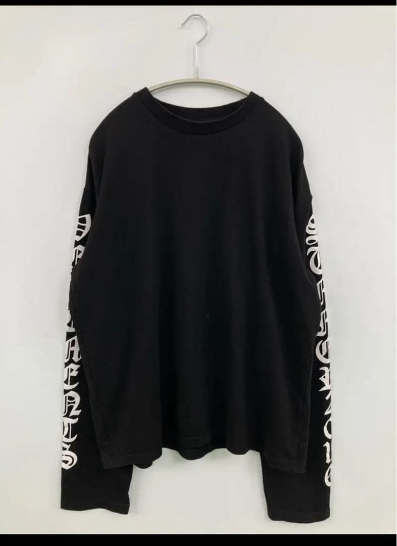 初*平様 VETEMENTS ヴェトモンロングスリーブ デムナロンT 黒　長袖