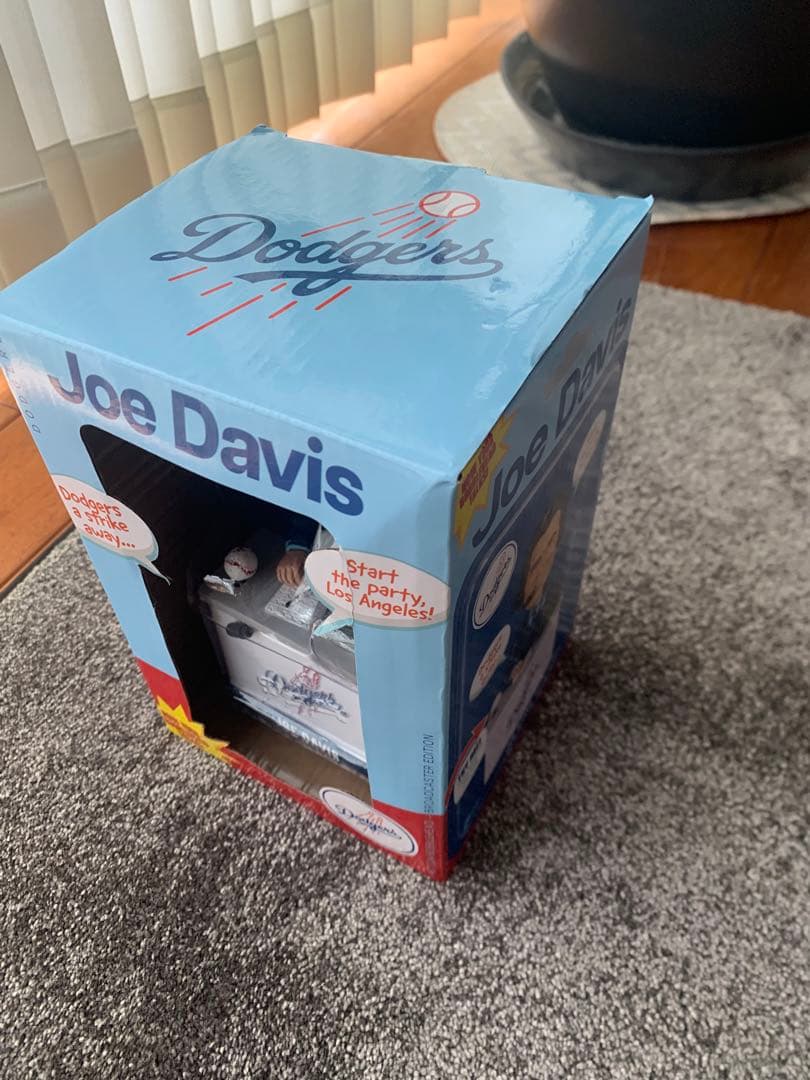 Joe Davis Dodgers ボブルヘッド