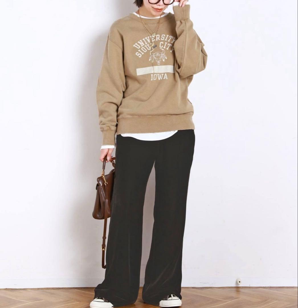 【新品未使用】AP STUDIO カレッジスウェット