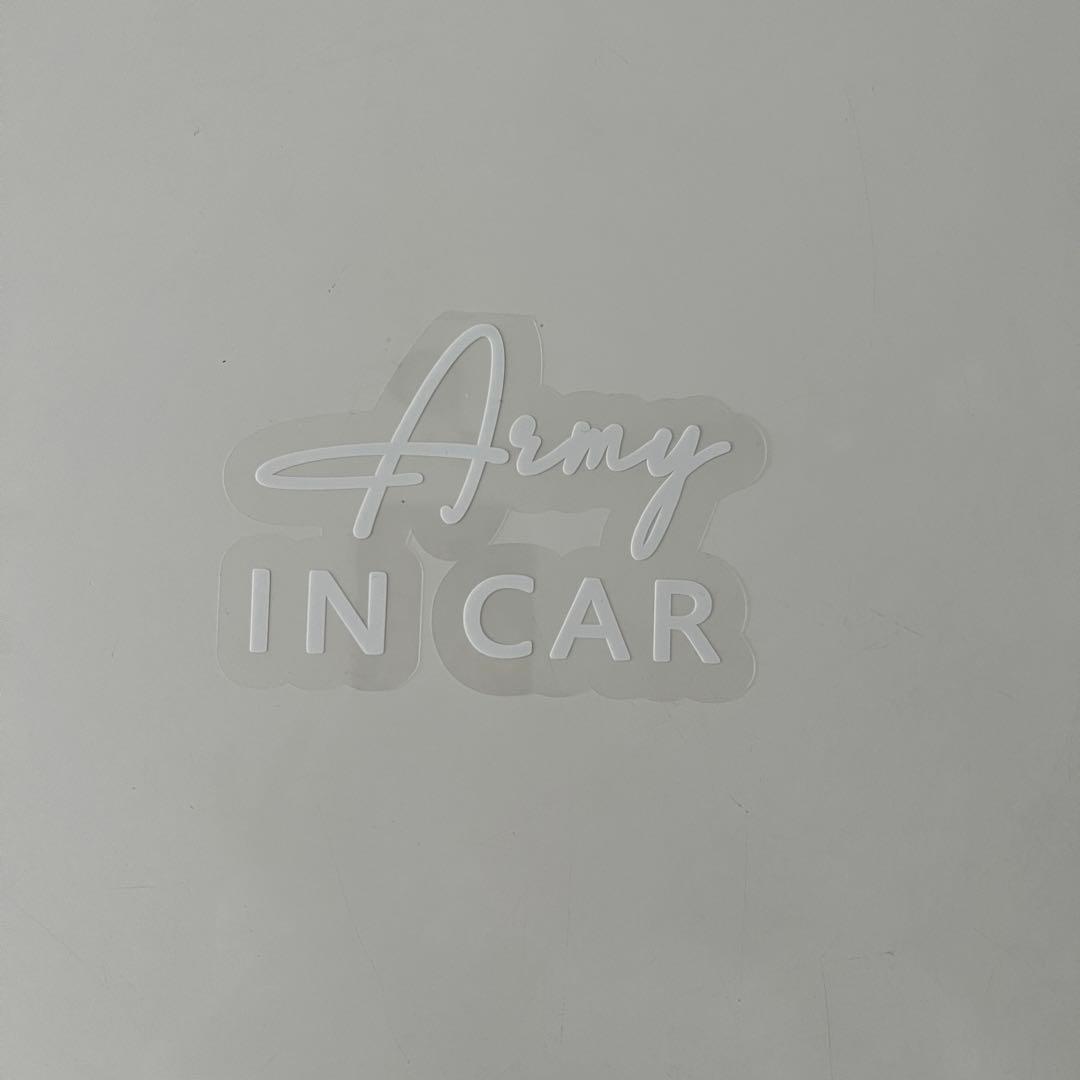 【591】ステッカー　EXO NCT seventeen セブチ BTS 車