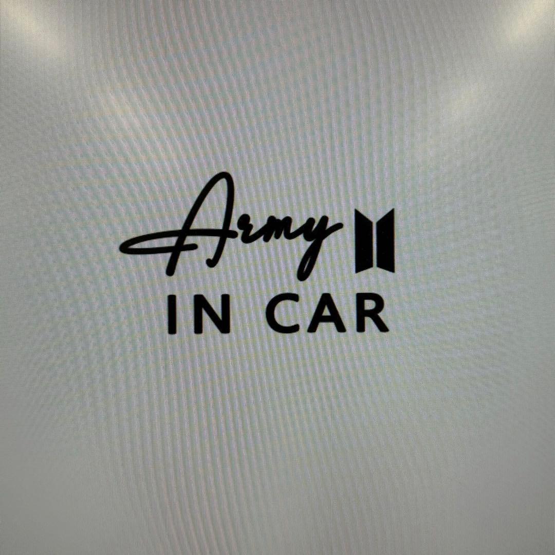 【591】ステッカー　EXO NCT seventeen セブチ BTS 車