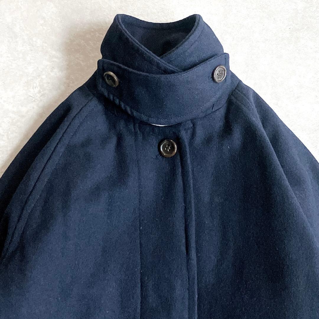 美品 マーマーマー MARcourt バルマカーンコート ステンカラー 2way