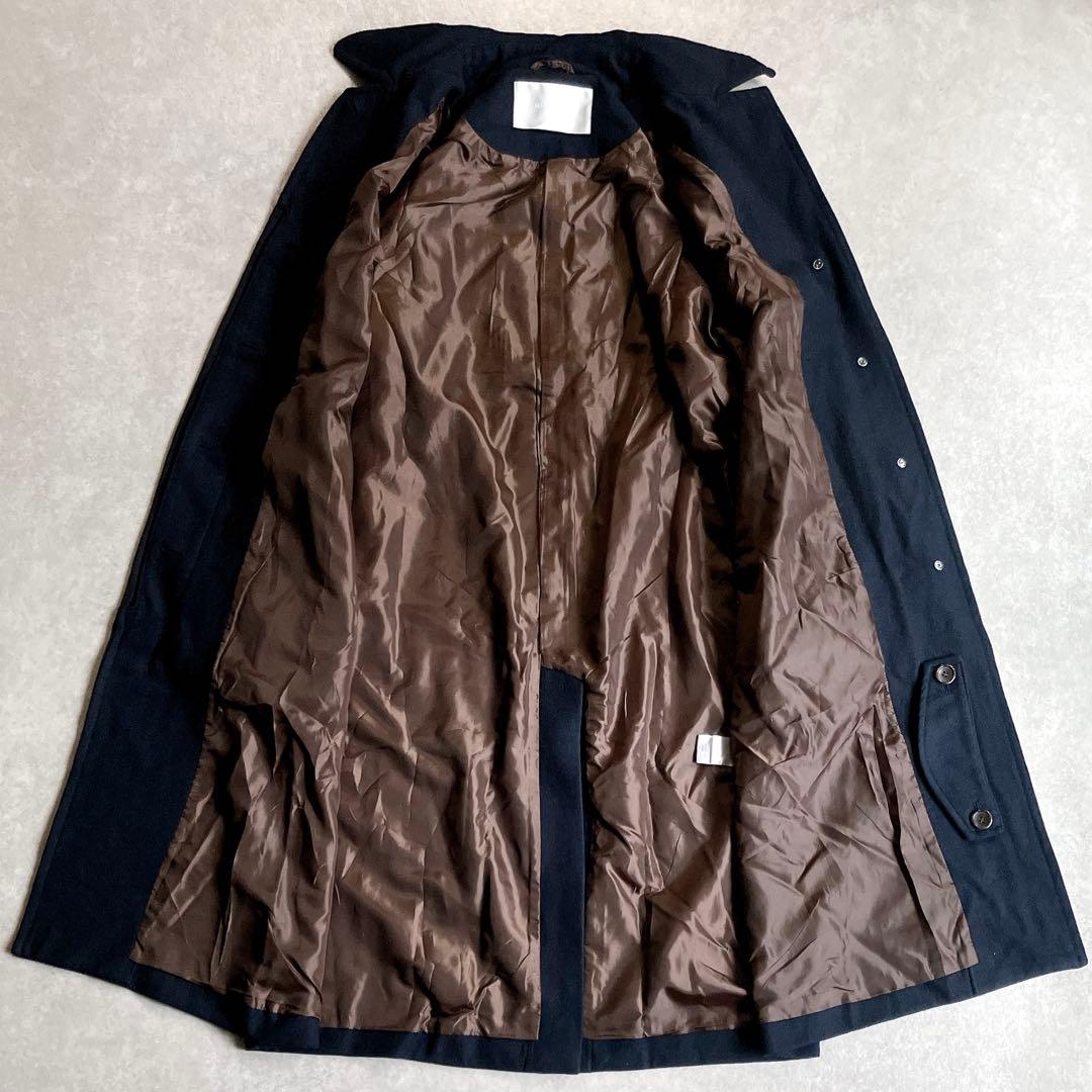 美品 マーマーマー MARcourt バルマカーンコート ステンカラー 2way