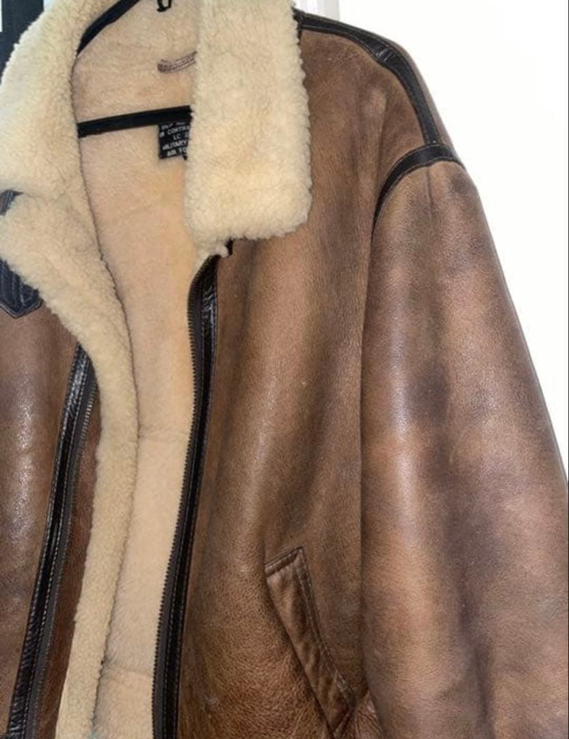 B-3 フライトジャケット ムートン