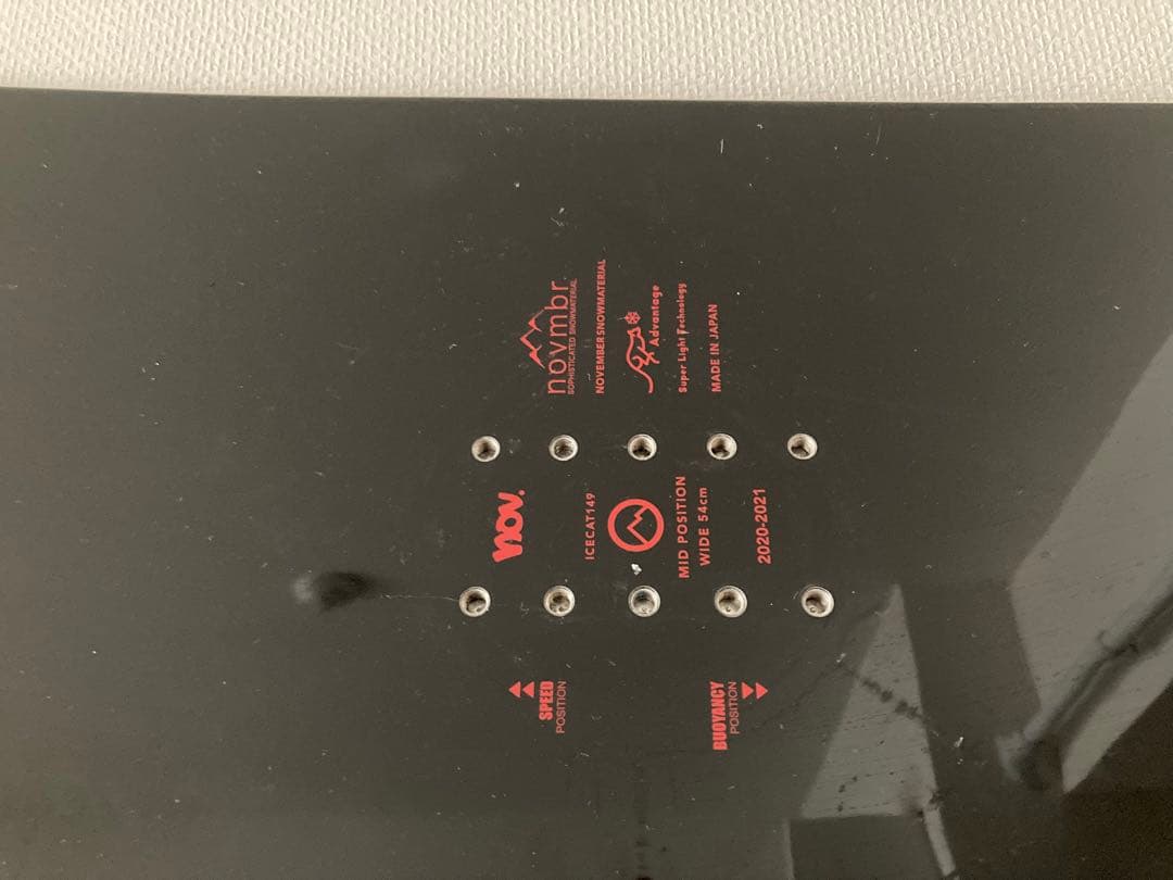 スノーボード November ICECAT 149cm