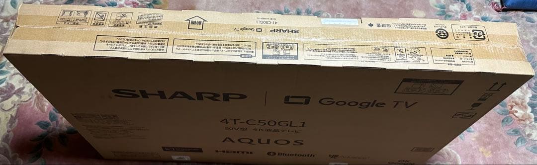 SHARP 50V型 液晶テレビ 4T-C50GL1
