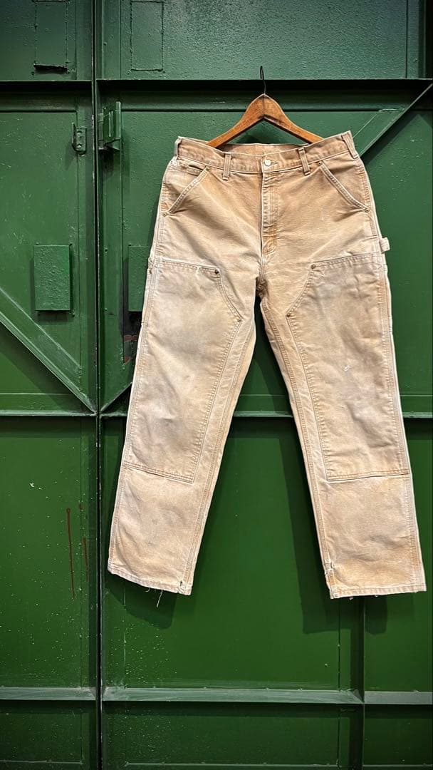00s Carhartt ダブルニー USA製 ボロ グランジ カーハート