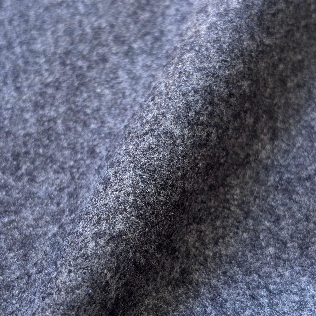 【極美品】ベルウィッチ カノニコ ウールフラノ 2タックワイドトラウザー 48