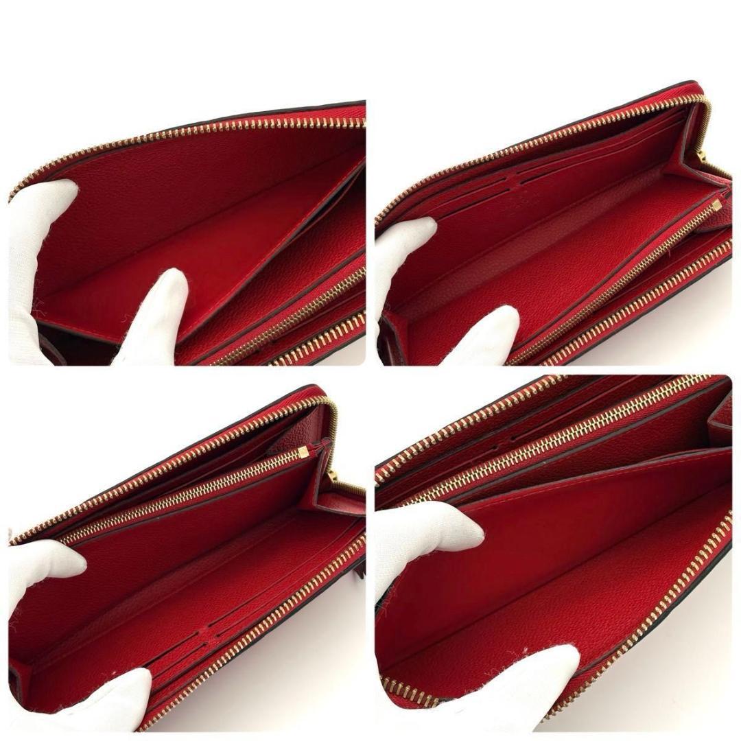 ルイヴィトン 長財布 モノグラムアンプラント ポルトフォイユ クレマンス2347