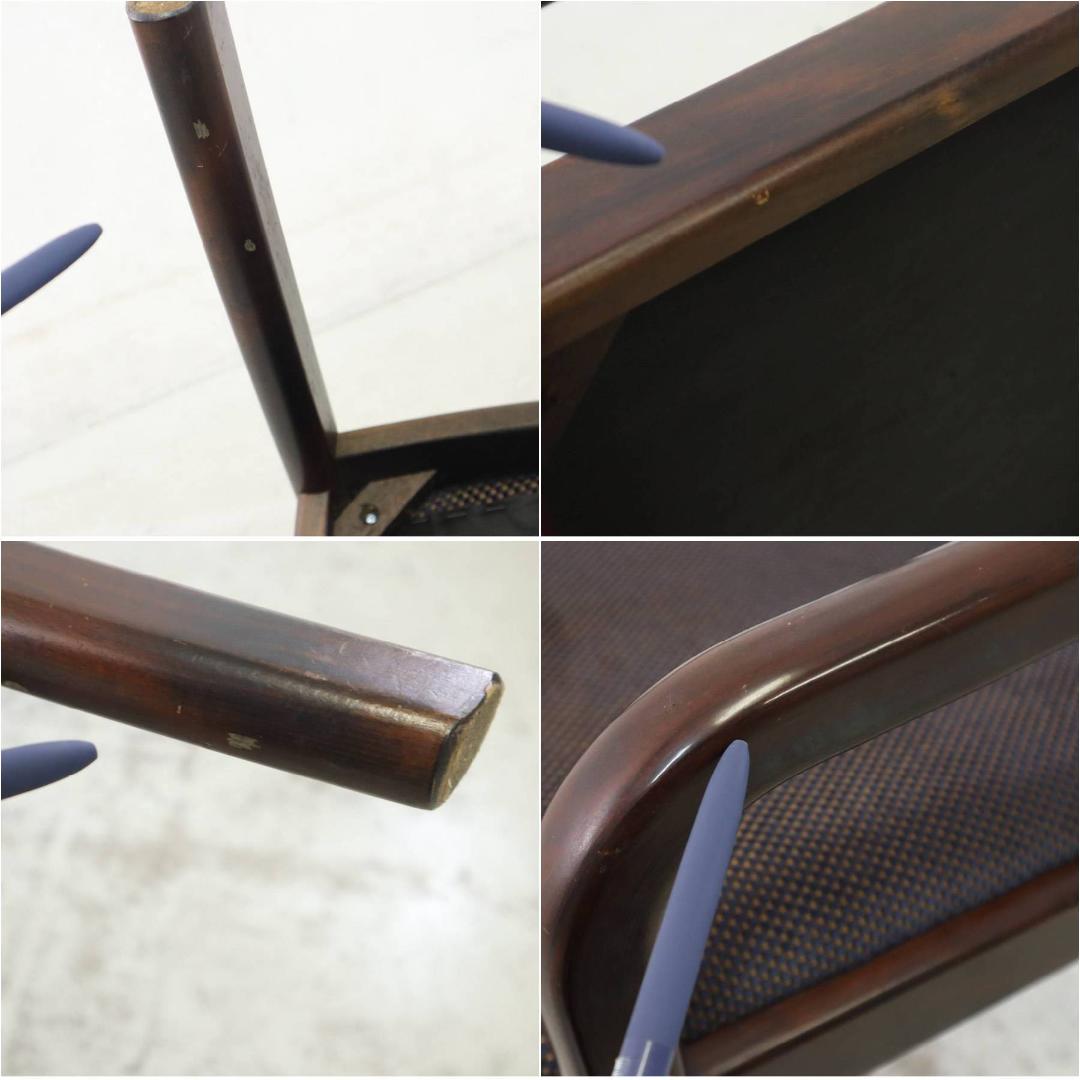 値下げオールドカリモク ダイニングチェア アームチェア 曲木 ビンテージ 3