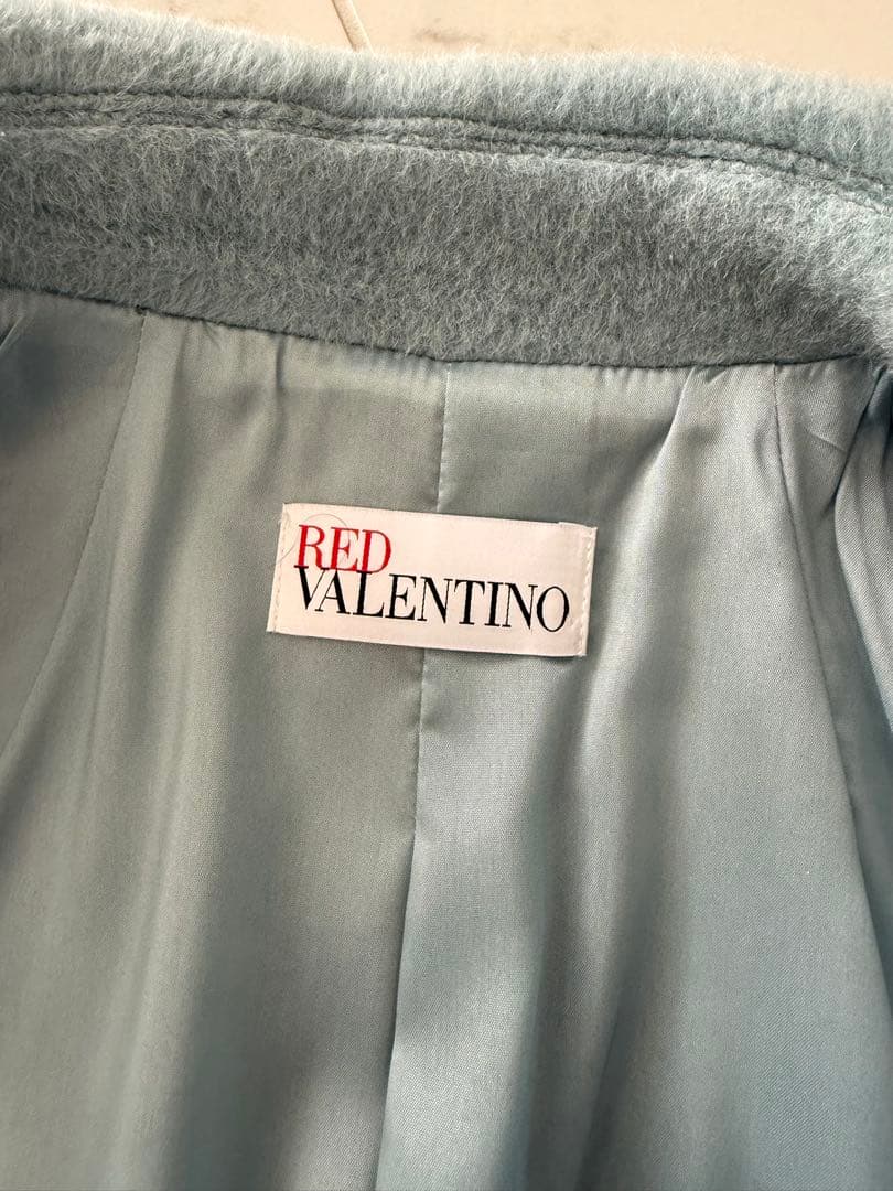 RED VALENTINO ライトブルー ロングコート