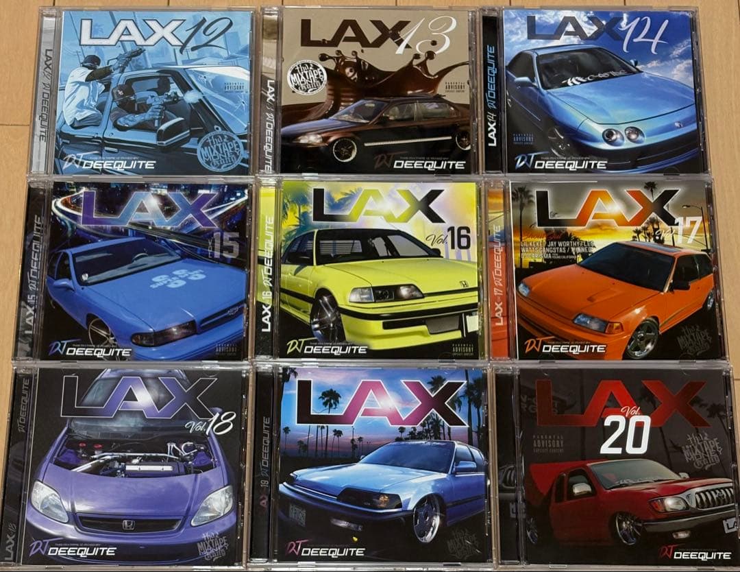DJ DEEQUITE / LAXシリーズ 9枚セット