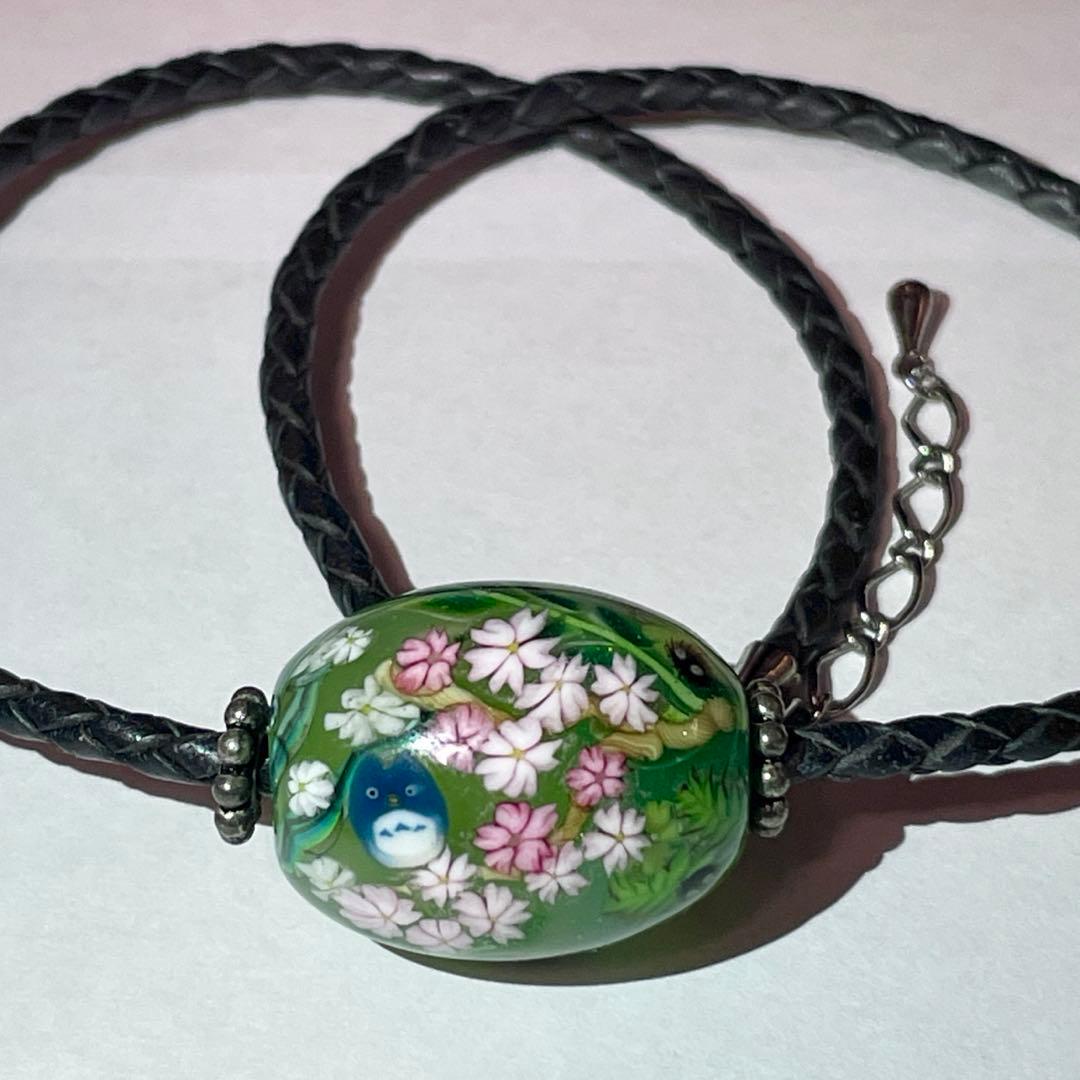 とんぼ玉　トトロ　ジブリ美術館　城下鮎子