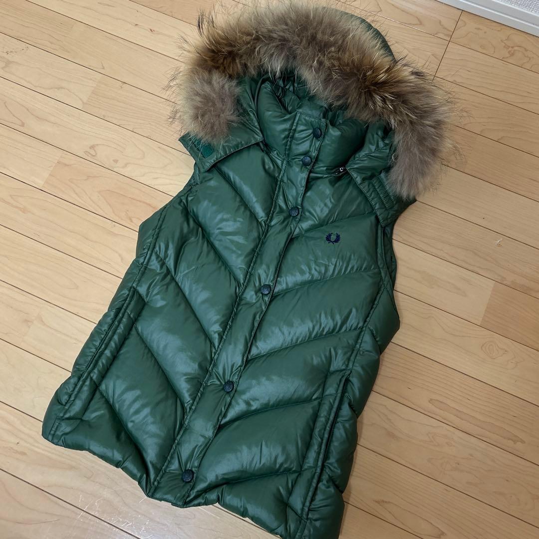 熊本のへそピ⭐︎ フレッドペリー　ダウンベスト