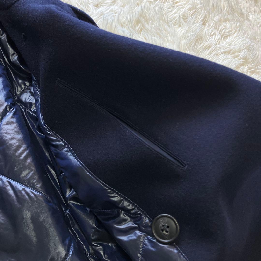 未使用に近い Uniqlo +J ウールブレンドオーバーサイズピーコート