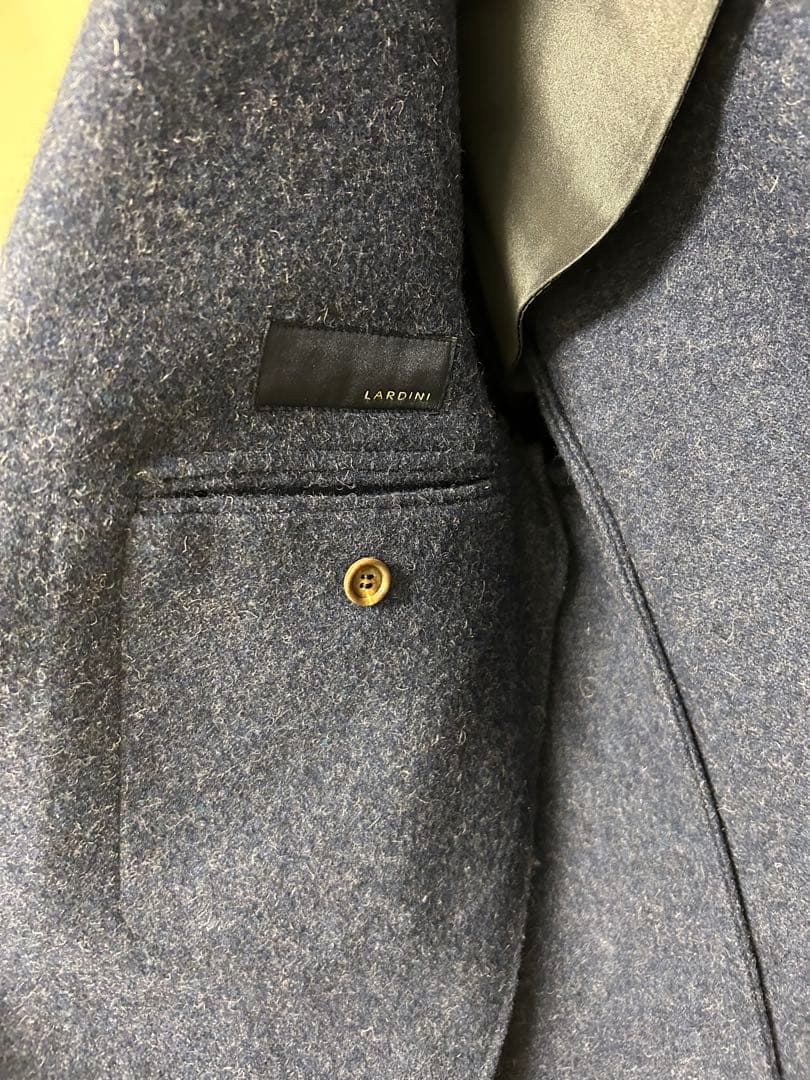 LARDINI ラルディーニ ウール チェスターコート 46 送料込