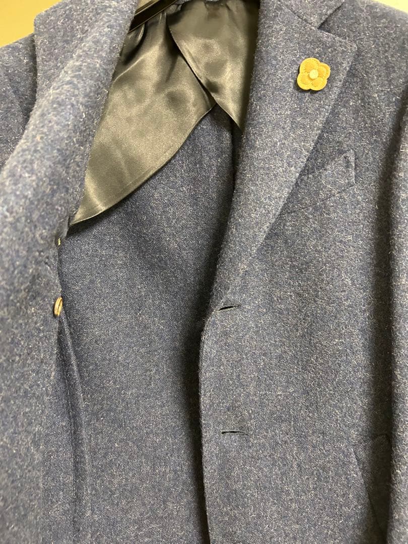 LARDINI ラルディーニ ウール チェスターコート 46 送料込
