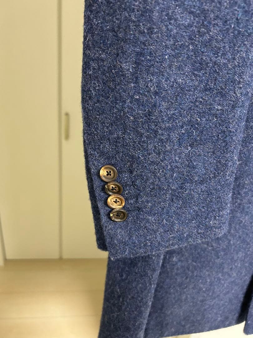 LARDINI ラルディーニ ウール チェスターコート 46 送料込