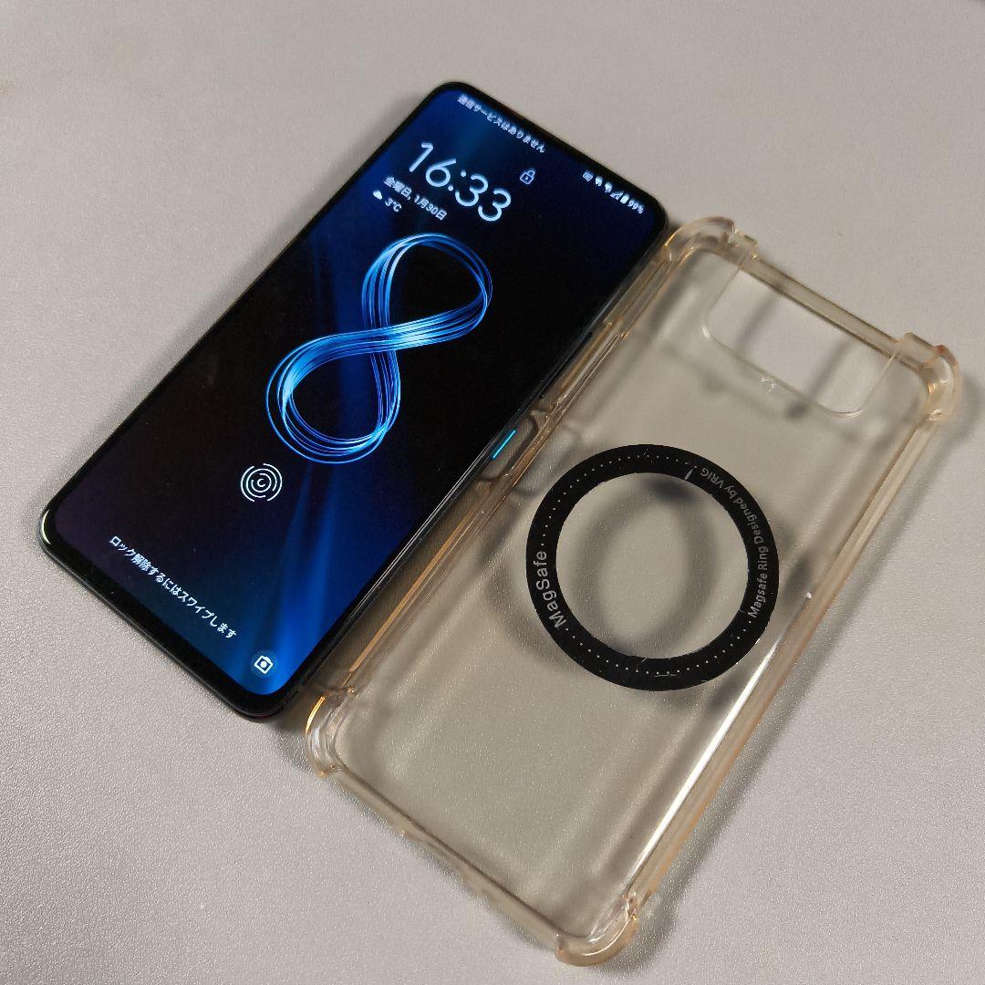 ASUS Zenfone 8 flip 本体 ブラック（台湾版simフリー）